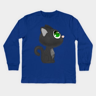 Innocent kitten Kids Long Sleeve T-Shirt